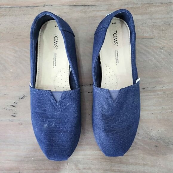 TOMS Women's Flats Size 8 #G2509-0214 - Picture 1 of 6